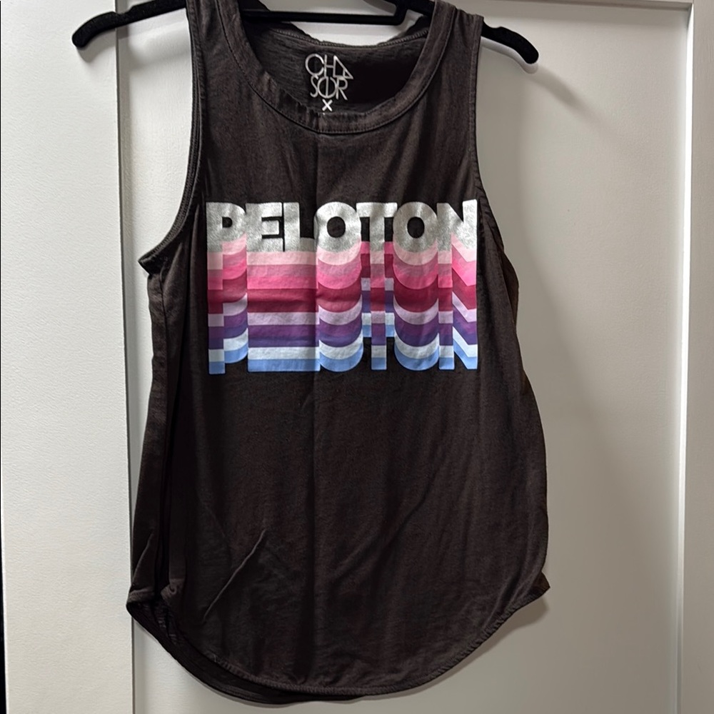 Peloton x Chaser Women's Black Tank Top Size Small
